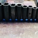 Snap-On 212SIMFYA 12pc 3/8" Drive 6-Point SAE Flank Drive Deep Impact Socket Set