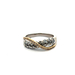 14kt Two Tone 1.00ct tw Diamond Ring