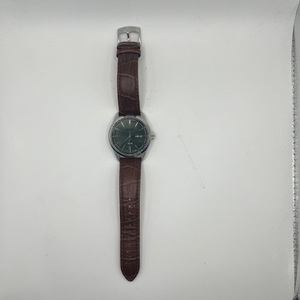 SEIKO Solar 40mm Green Dial Day Date Watch V158-0BE0