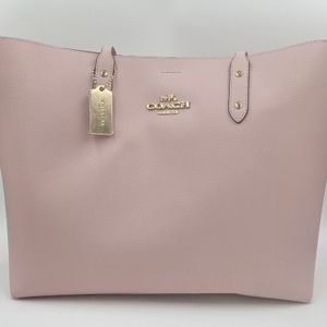 Authentic Coach  Leather Tote Bag – Large Shoulder Purse            