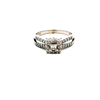 14kt White Gold .45ct tw Diamond Ring