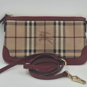 Women’s Burberry Preloved Nova Check Trimmed Crossbody Bag – Classic Beige Style