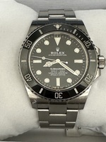 Rolex Submariner No Date Black Dial 124060