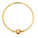 Pandora Yellow Gold Bangle Bracelet  