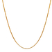 10kt Yellow Gold 20" 1mm Adjustable Necklace 