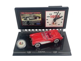 Classic Collections 1956 Chevrolet Corvette Clock 