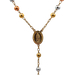 14kt Tri-Color 26" Rosary 