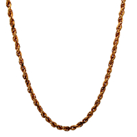 14kt Yellow Gold 24" 2.50mm Rope Chain