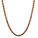 14kt Yellow Gold 24" 2.50mm Rope Chain