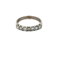 14kt White Gold .70ct tw Diamond Band Ring