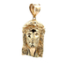 10kt Yellow Gold Jesus Pendant  