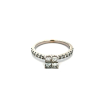 14kt White Gold 1.00ct tw Diamond Ring