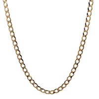 14kt Yellow Gold 26" 5.75mm Curb Link Chain