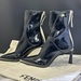 FENDI Two-tone Glossed-Neoprene Ankle Boots In Black Size 40 (US 9.5)