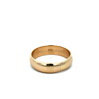 14kt Yellow Gold Plain Wedding Band