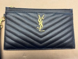 Saint Laurent  Monogram Matelassé Leather Pouch