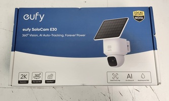 eufy SoloCam E30 Solar Outdoor Security Camera 2K 360°