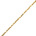 14kt Yellow Gold 9" 3.25mm Rope Bracelet 
