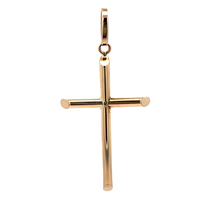 14kt Yellow Gold Cross Pendant 
