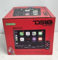 DS18 DDX10.5CP 10.5" Single DIN Car Stereo Apple CarPlay Bluetooth Radio