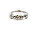 10kt White Gold .15ct tw Diamond Band Ring 