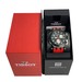 Tissot T Race Chronograph Black Dial Red Silicone Strap Watch For Men