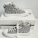 Givenchy City High Sneakers Black White Monogram EU 38.5 Womens