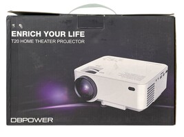 DBPower T20 LCD Mini Home Theater Projector
