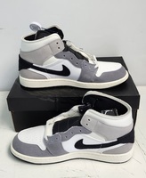 Air Jordan 1 Mid SE Craft Cement Grey Black White Men’s 11 DZ4136-002