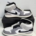 Air Jordan 1 Mid SE Craft Cement Grey Black White Men’s 11 DZ4136-002